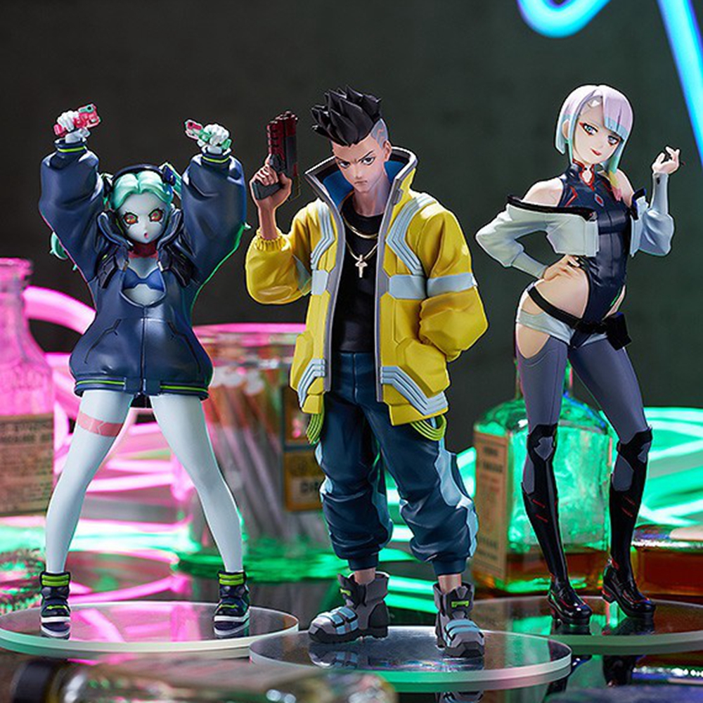 Desk Setup Kit - Anime Game Cyberpunk: Edgerunners Rebecca Figure