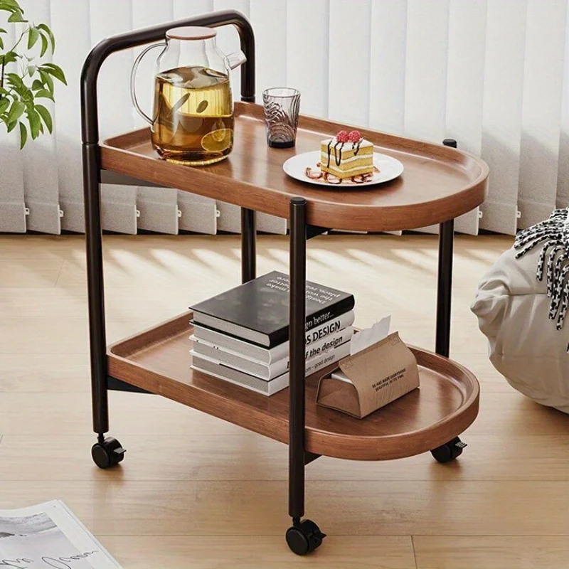 Desk Setup Modern - Nordic Style Rolling Side Table, Sofa
