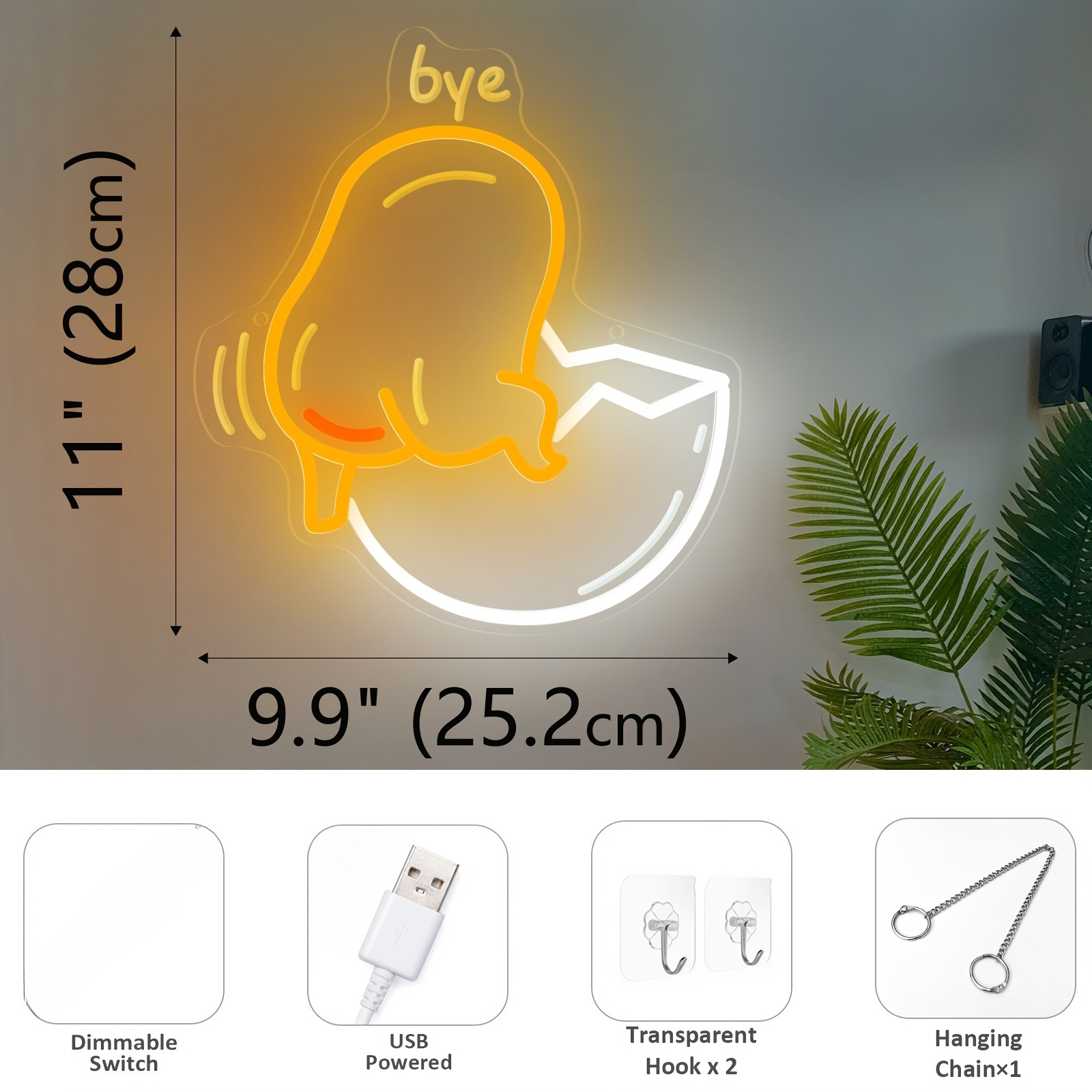 Sanrio Egg Yolk LED Neon Light - مراجعة Desk Setup Bedroom وسعره