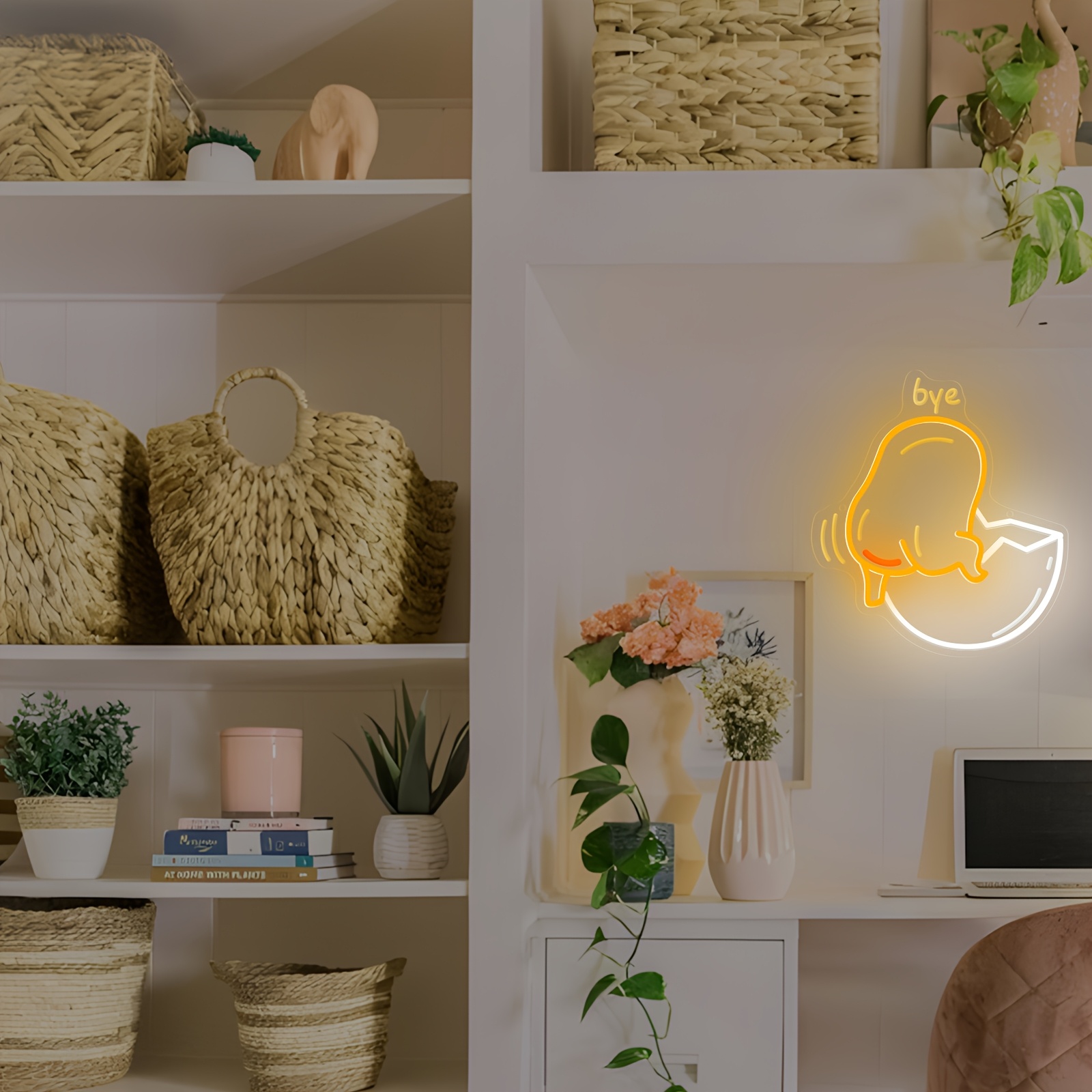 Sanrio Egg Yolk LED Neon Light - مراجعة Desk Setup Bedroom وسعره