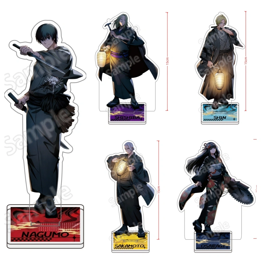 SAKAMOTO DAYS Acrylic Stand Mo - مراجعة Desk Setup Kit وسعره