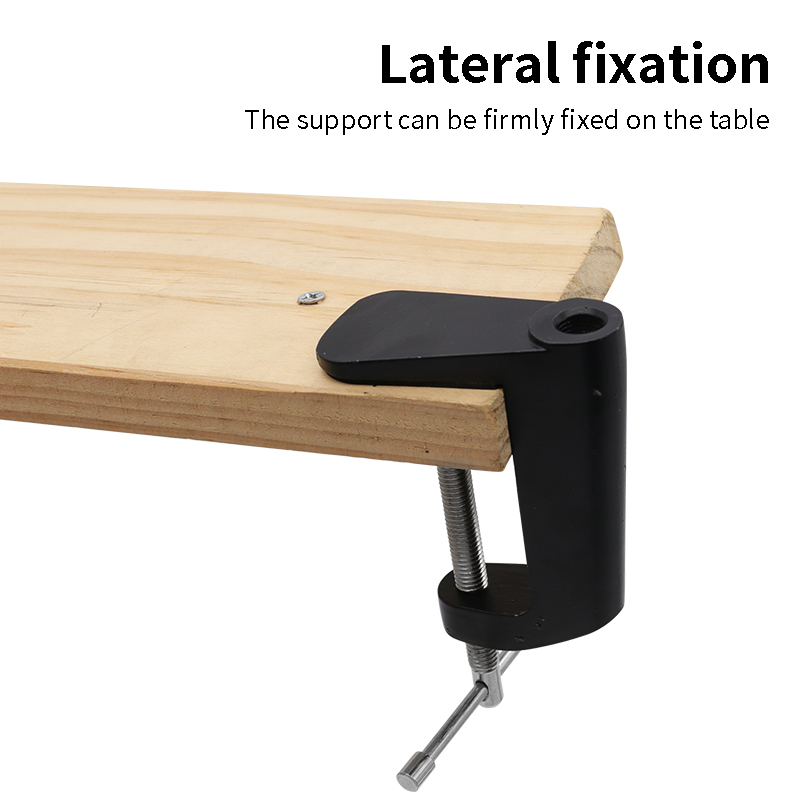 Universal C Shape Table Mount  - مراجعة Desk Setup Kit وسعره