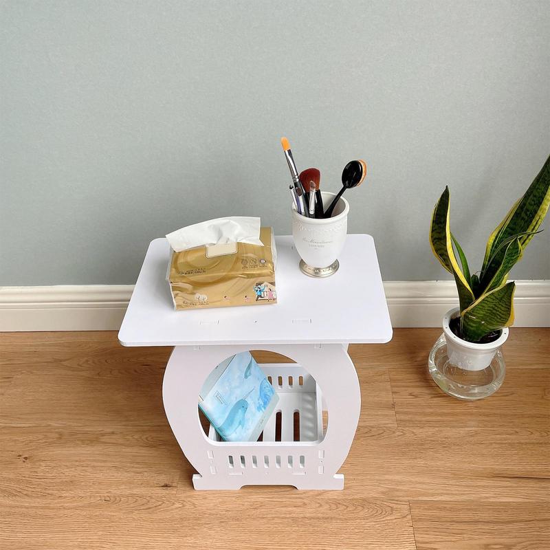 End Table White Nightstand Cof - مراجعة Desk Setup Modern وسعره