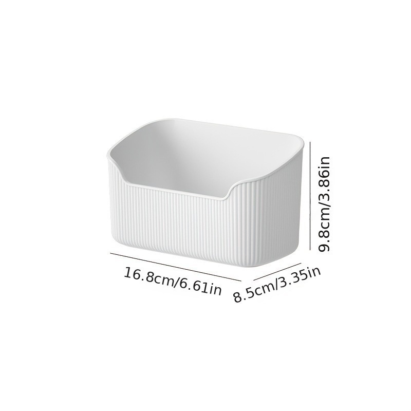 1PC Cosmetic storage box, beve - مراجعة Desk Setup Productivity وسعره