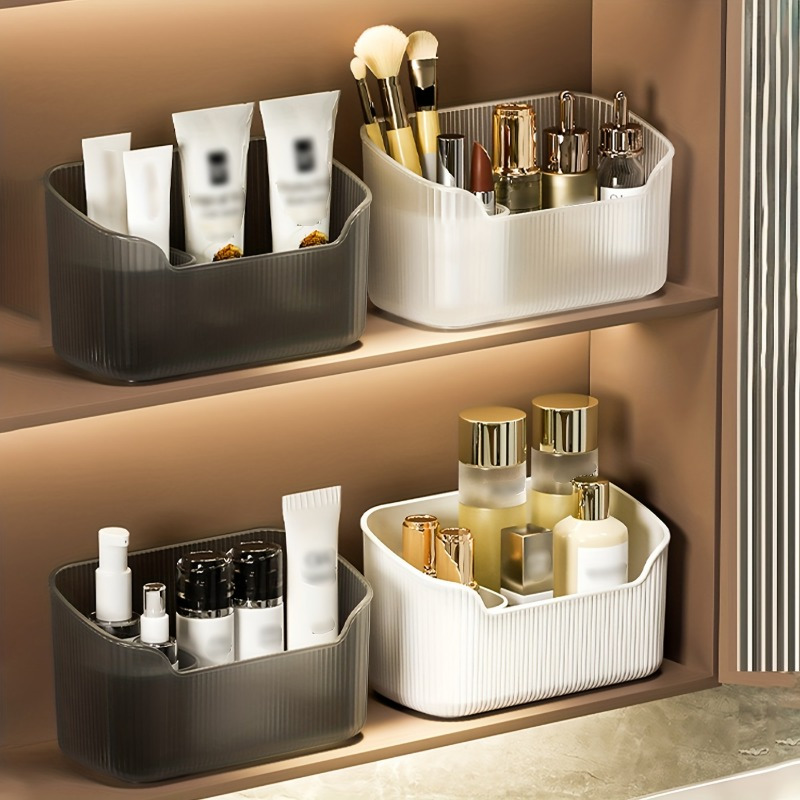 1PC Cosmetic storage box, beve - مراجعة Desk Setup Productivity وسعره