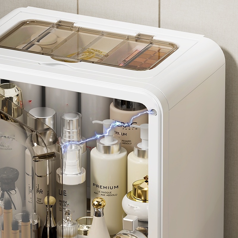 1 pcs Cosmetics storage box, d - مراجعة Desk Setup Productivity وسعره