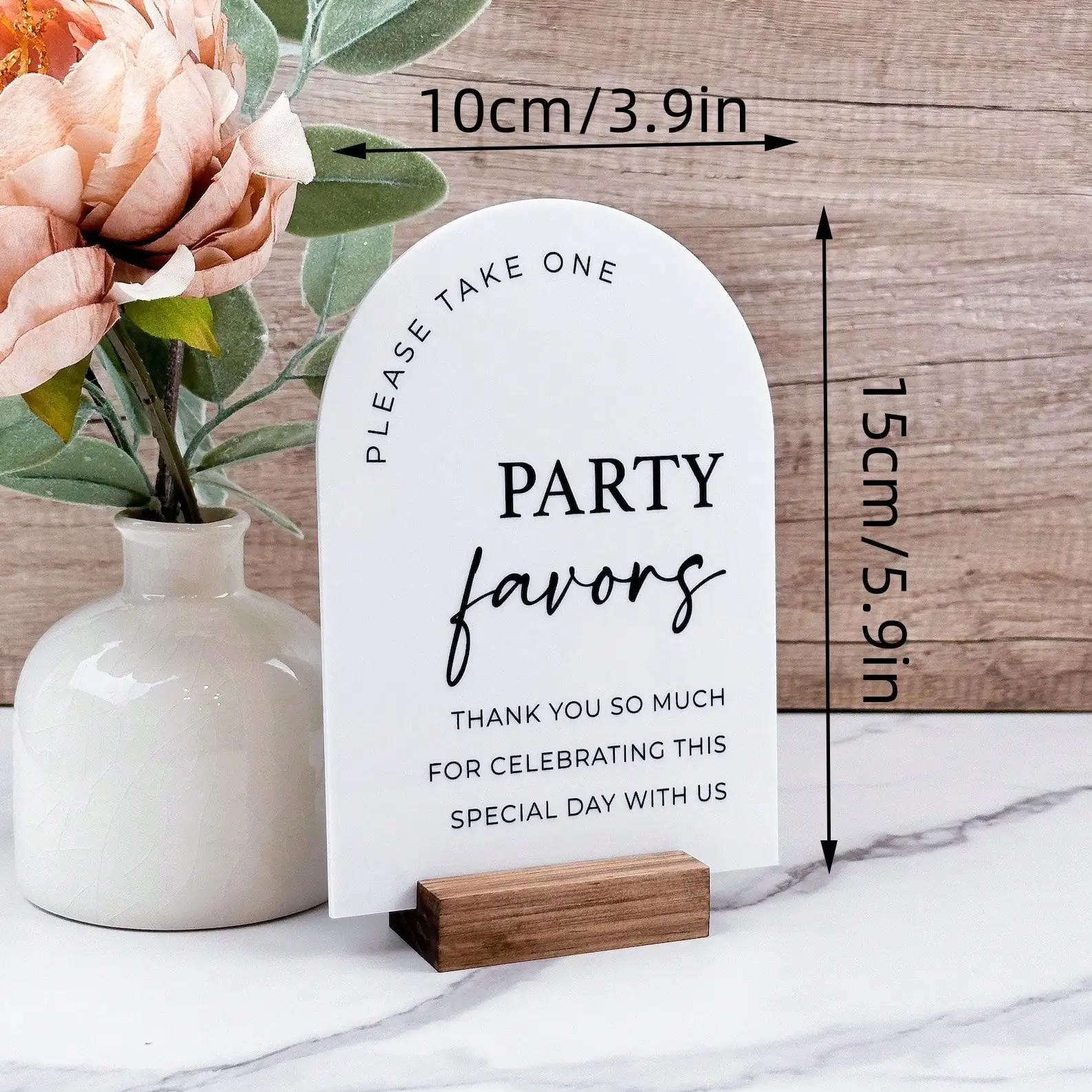 Party Favors Arch Table Sign,  - مراجعة Desk Setup Modern وسعره