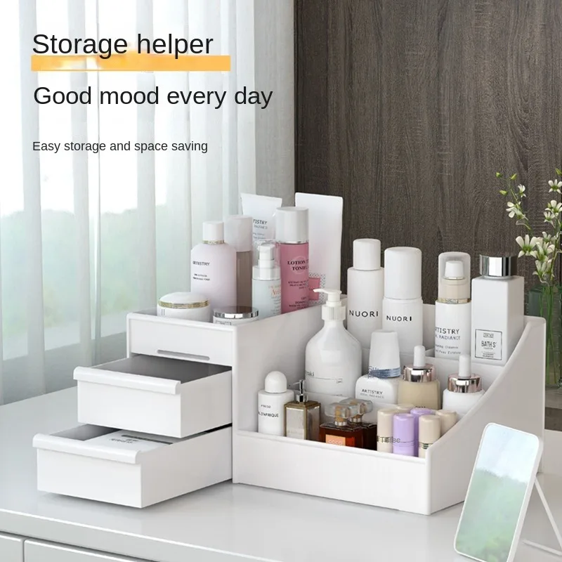 Skin Care Products Desktop Dor - مراجعة Desk Setup Productivity وسعره