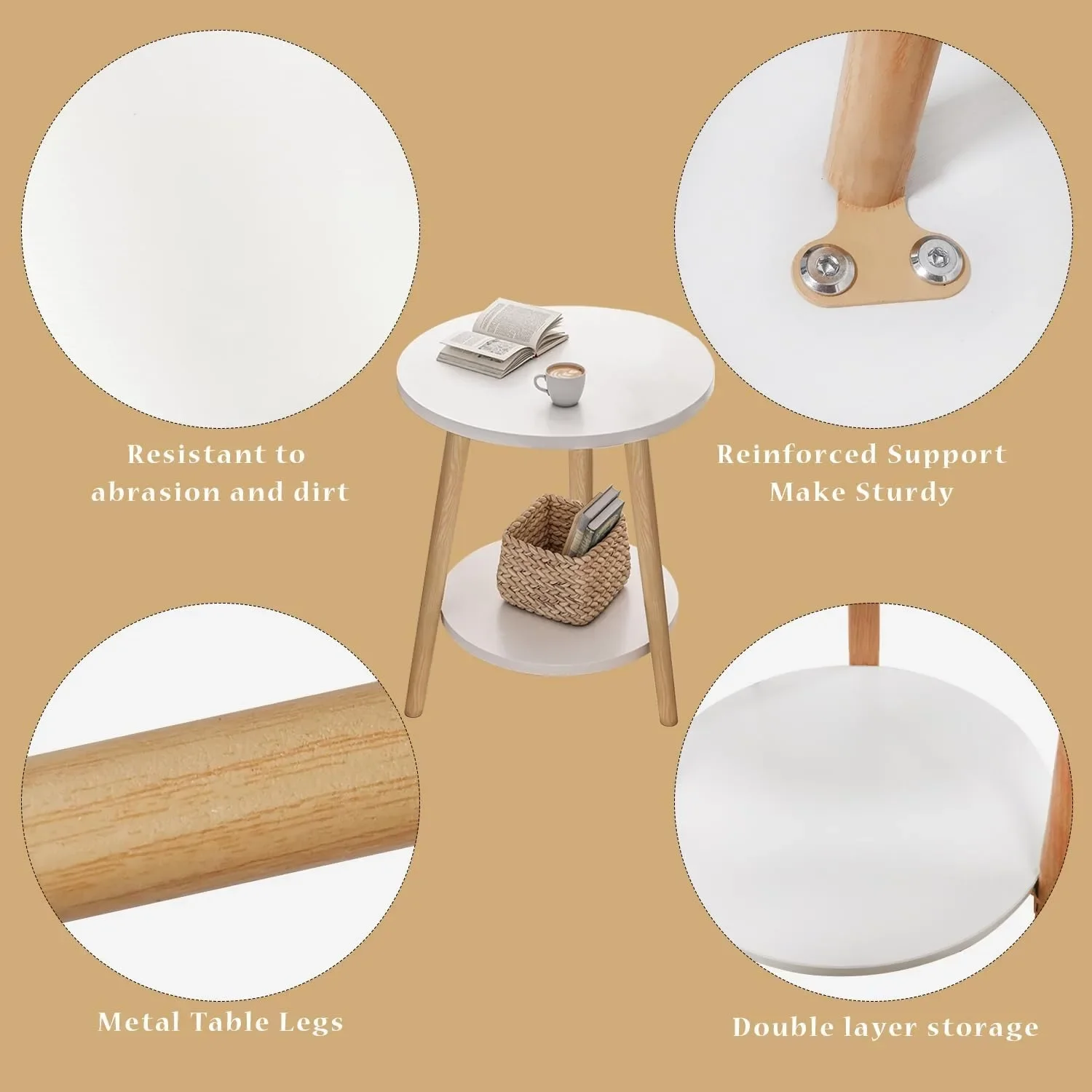 Double Layered Circular Dining - مراجعة Desk Setup Modern وسعره