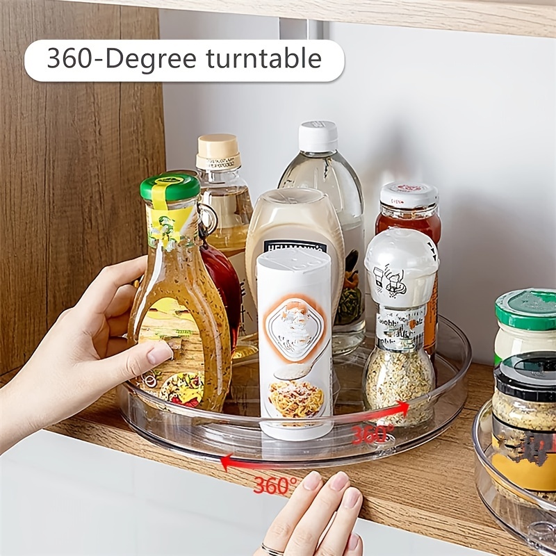 1pc rotating cosmetics storage - مراجعة Desk Setup Productivity وسعره