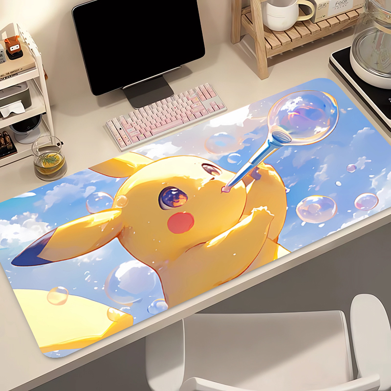 Anime Mouse Pad 90x40cm Pokemo - مراجعة Desk Setup Modern وسعره