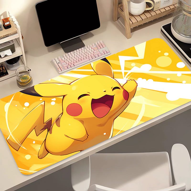 Anime Mouse Pad 90x40cm Pokemo - مراجعة Desk Setup Modern وسعره
