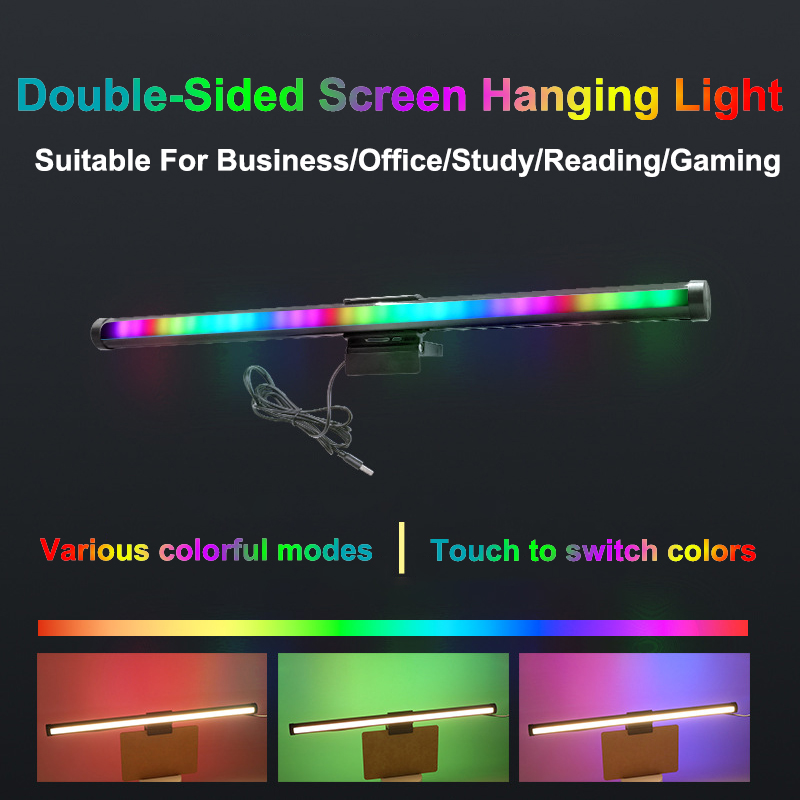 LED Monitor Hanging Desk Light - مراجعة Desk Setup On Bed وسعره