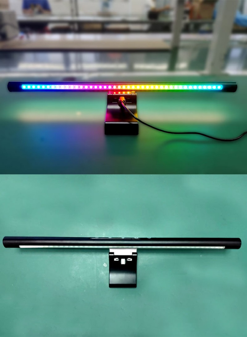 LED Monitor Hanging Desk Light - مراجعة Desk Setup On Bed وسعره