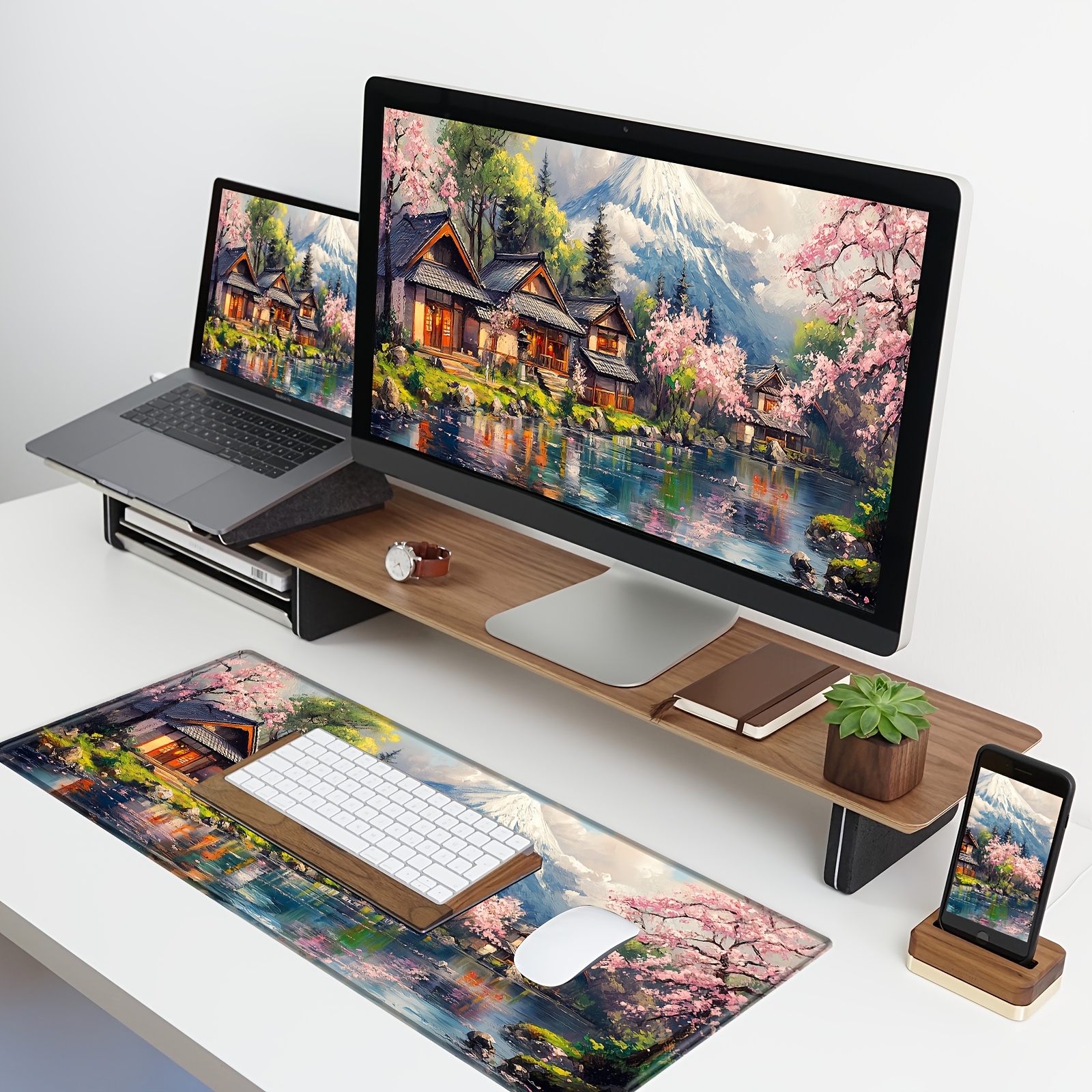 Professional Gaming Mouse Pad  - مراجعة Desk Setup Workspace وسعره