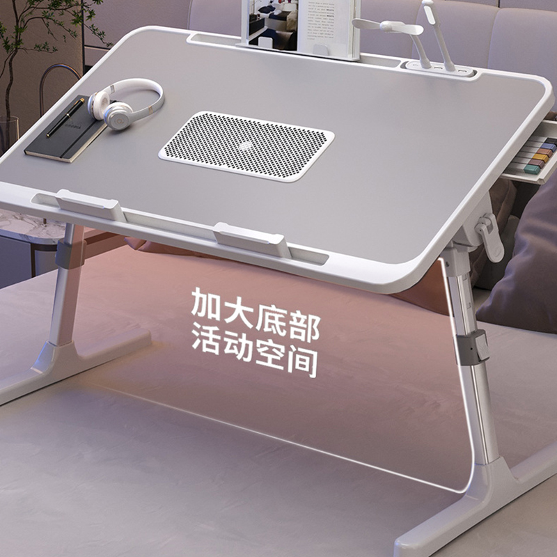 Over Bed Table Desk Tables for - مراجعة Desk Setup Bedroom وسعره