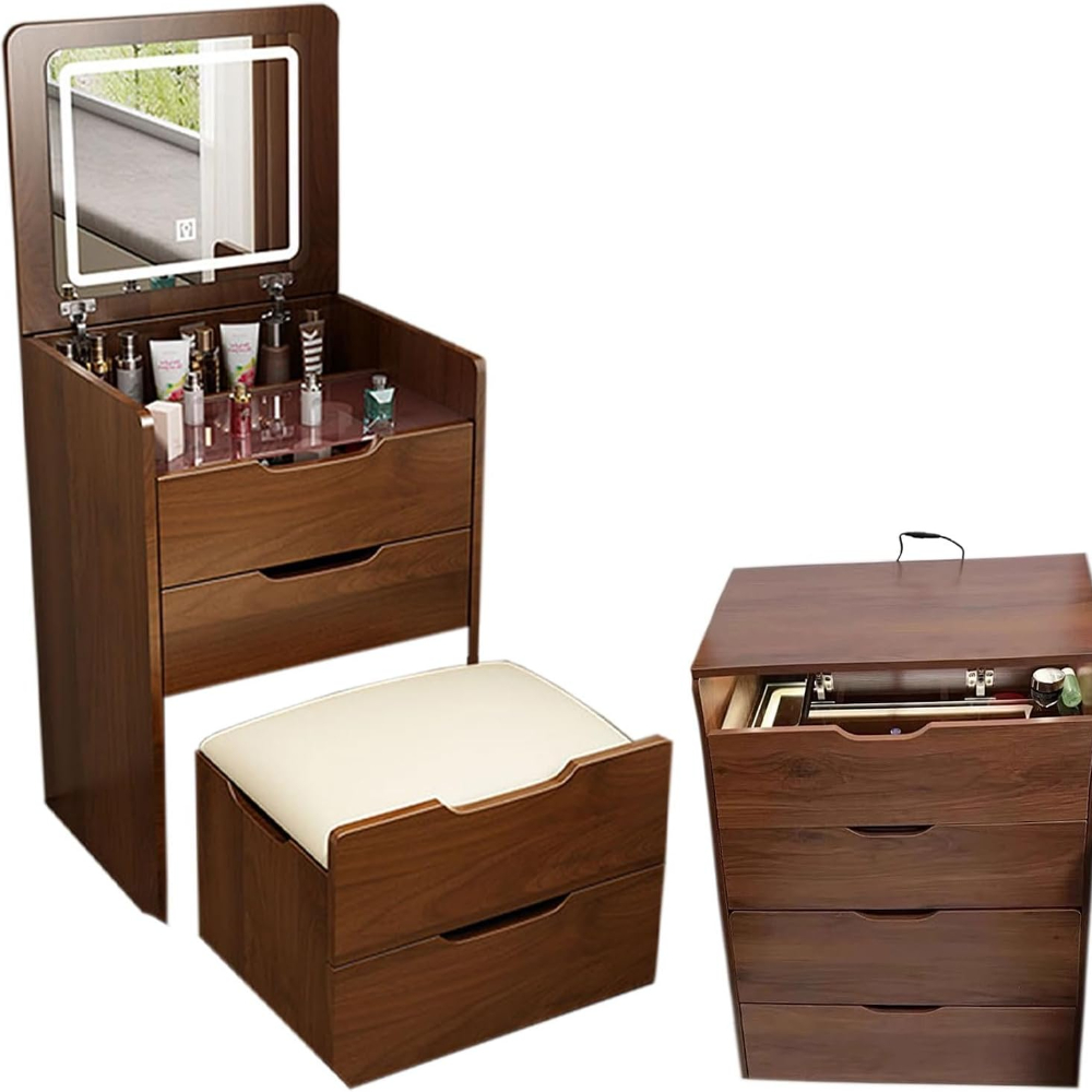 3 in 1 Vanity Desk with Plip T - مراجعة Desk Setup In Small Bedroom وسعره
