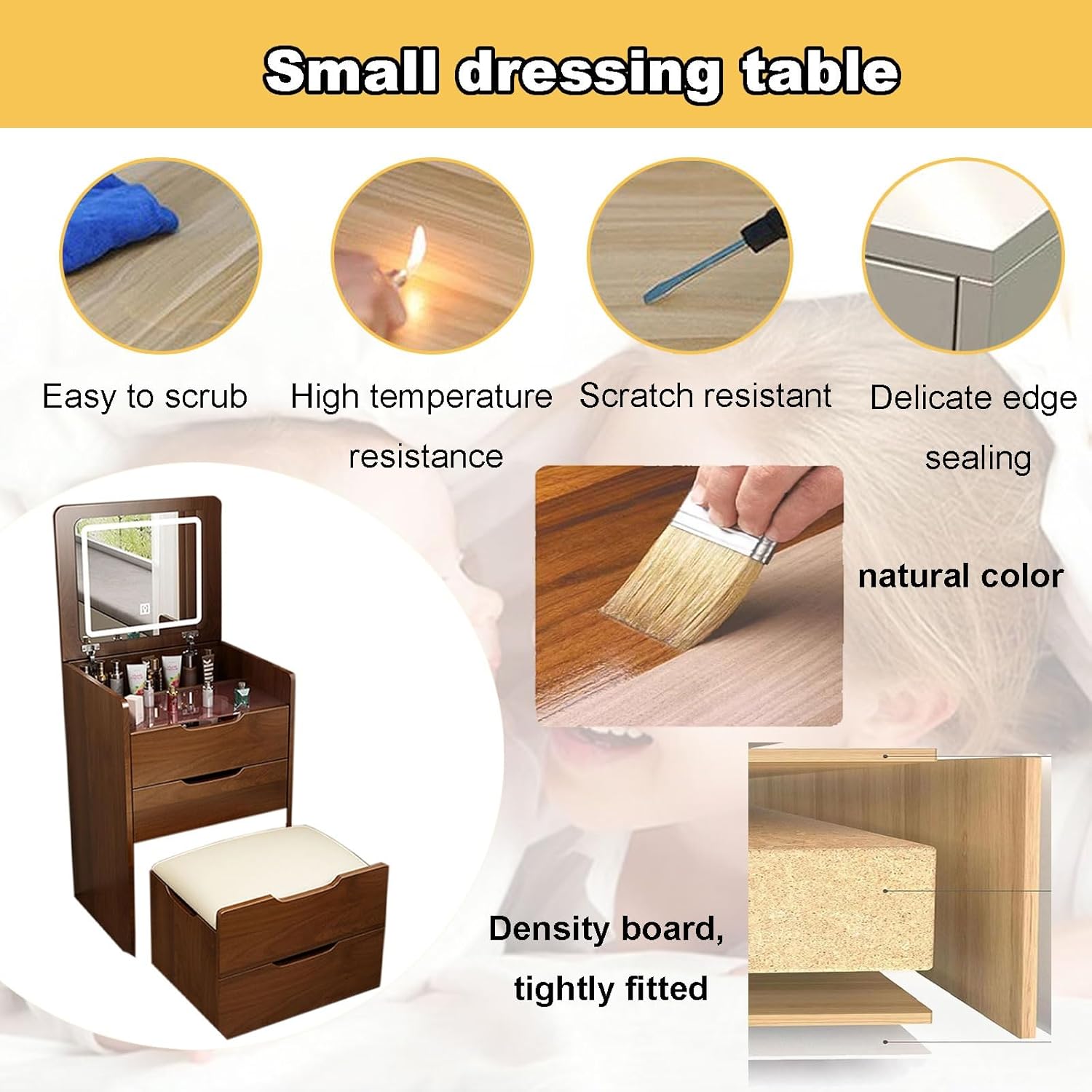 3 in 1 Vanity Desk with Plip T - مراجعة Desk Setup In Small Bedroom وسعره