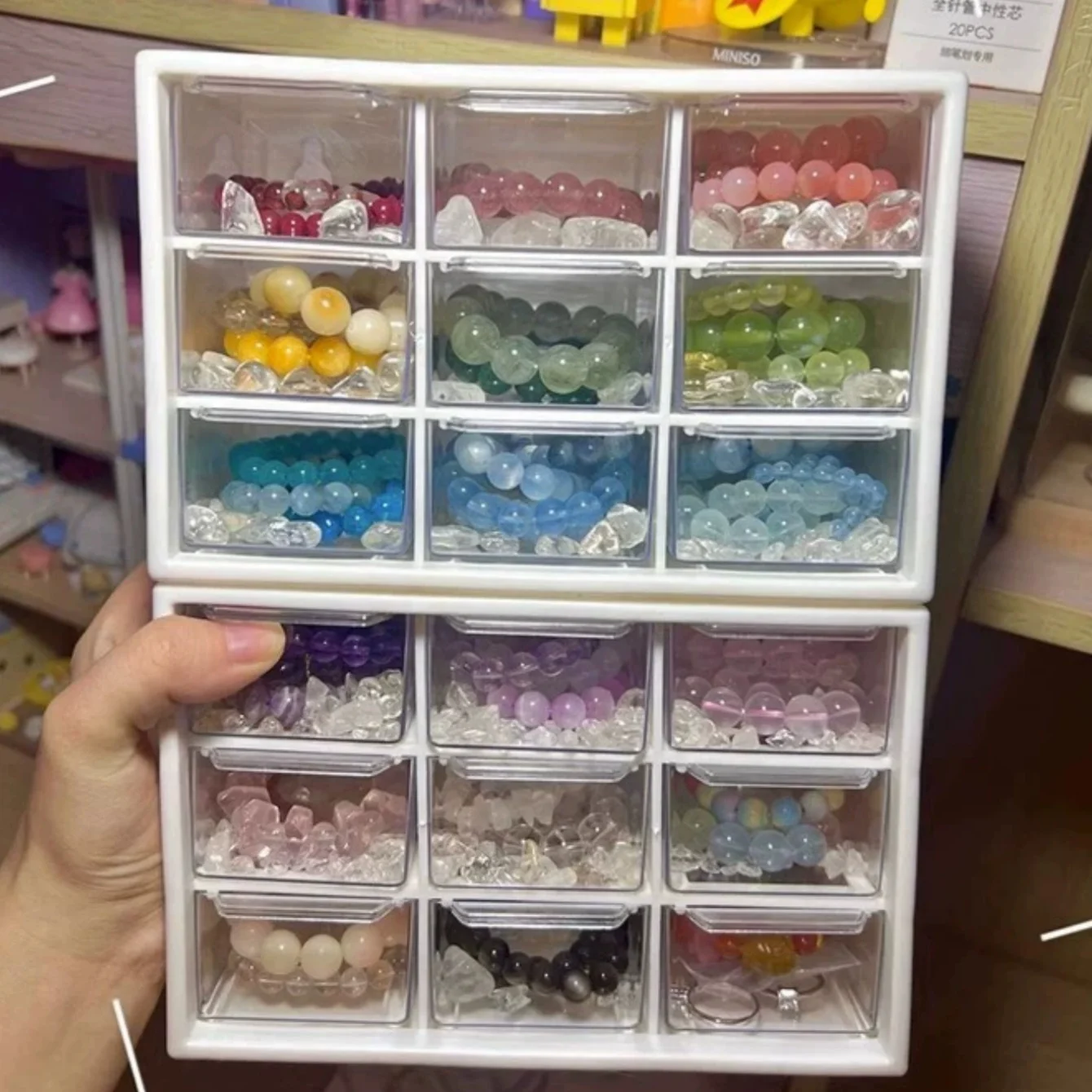 Bead Material Storage Box. The - مراجعة Desk Drawer Unit وسعره