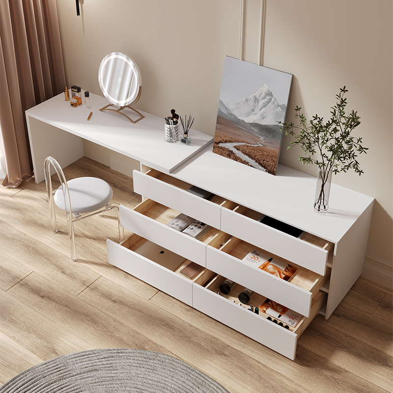 Dresser,Multi-purpose Flat L S - مراجعة Desk Setup Bedroom وسعره