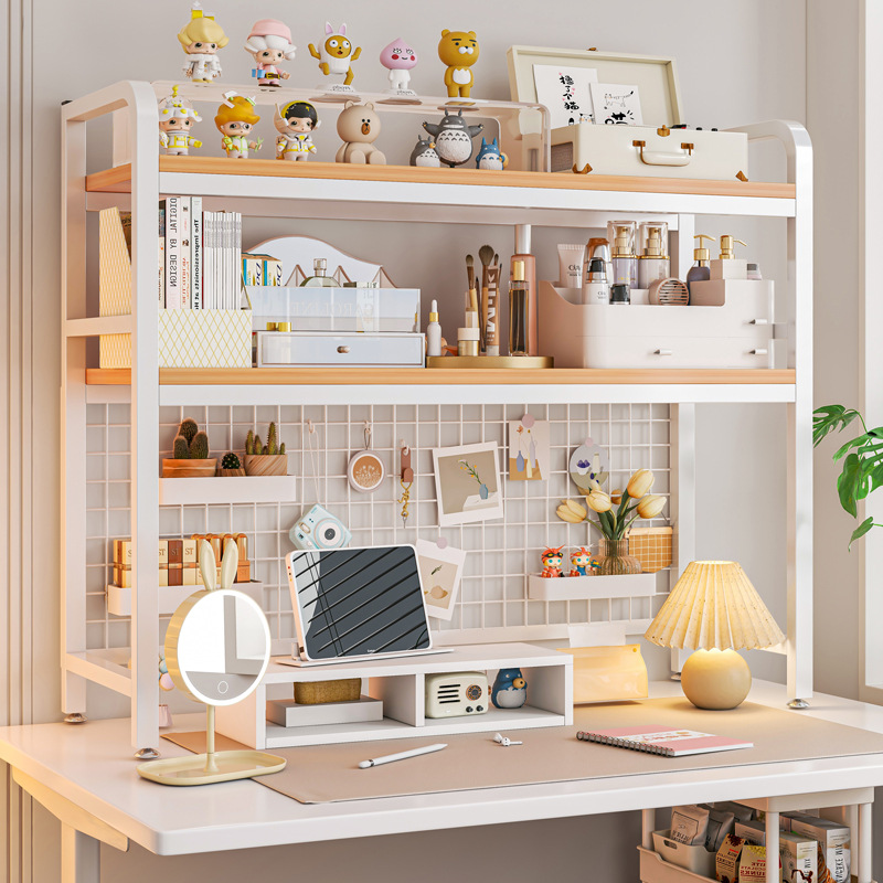 Bookshelf Bookcase With Grid D - مراجعة Desk Setup Productivity وسعره