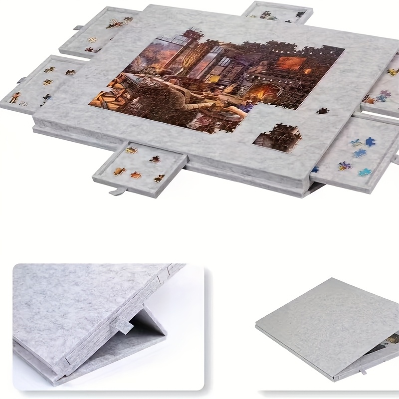 7pcs 6-Drawer Portable Puzzle  - مراجعة Desk Drawer Unit وسعره