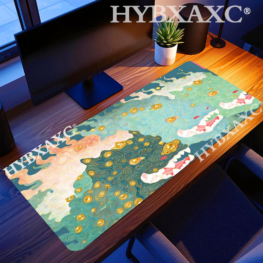 HYBXAXC Mythic Dragon Desk Mat - مراجعة Desk Setup Workspace وسعره