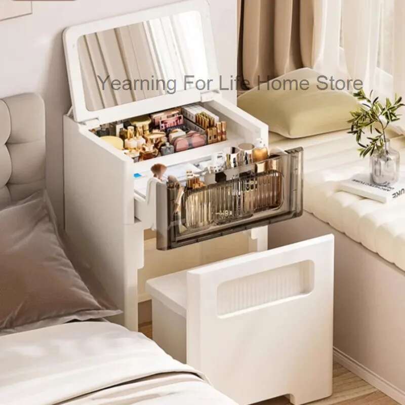 3 in 1 Vanity Dresser Desk wit - مراجعة Desk Setup Bedroom وسعره