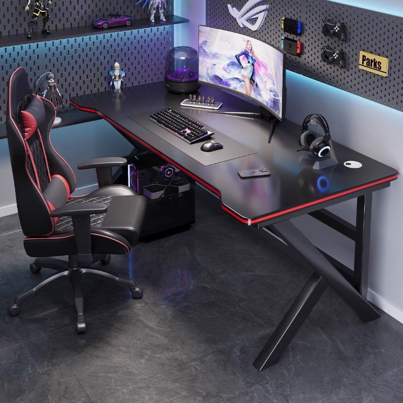 Ergonomic Gaming Desk Computer - مراجعة Desk Setup Bedroom وسعره