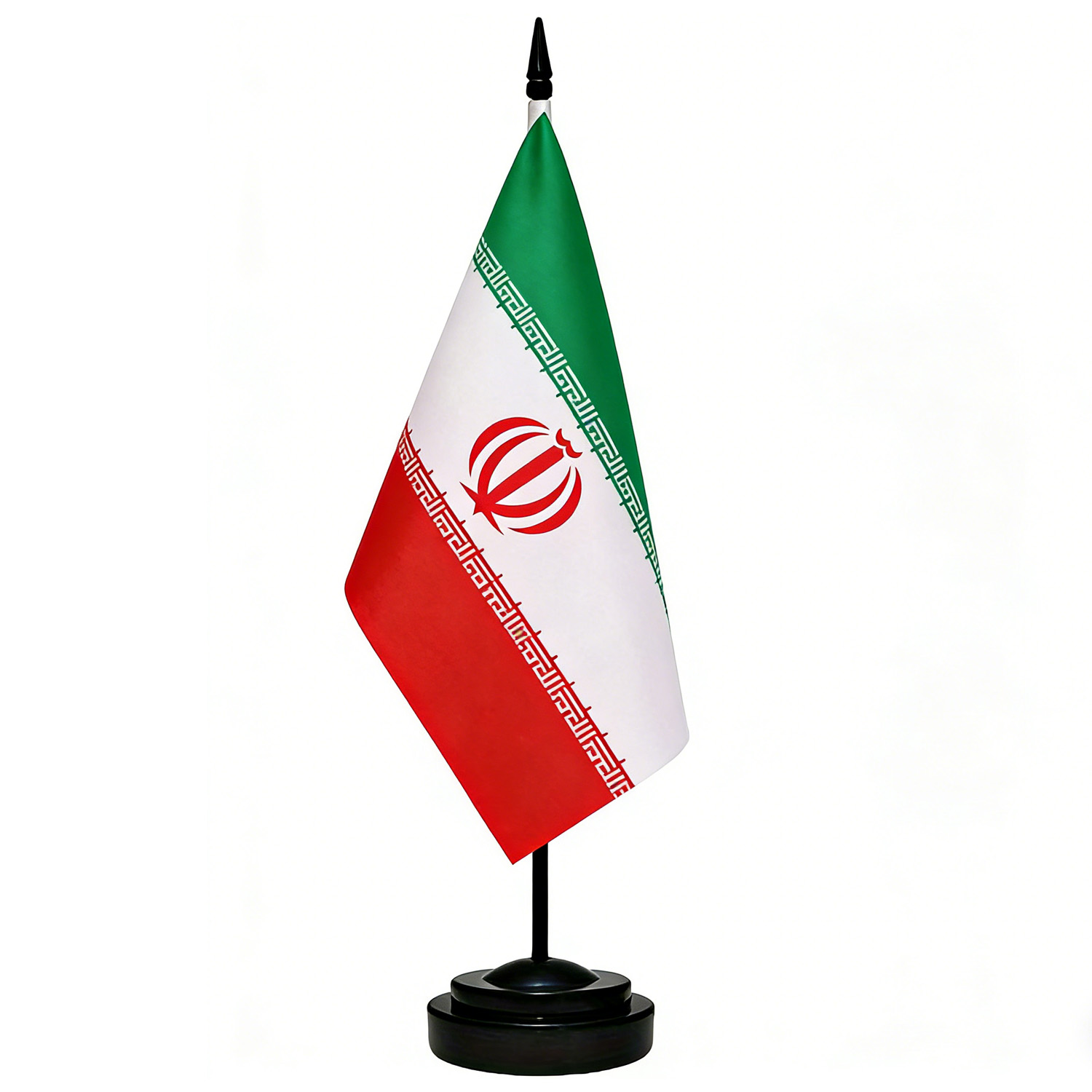 1 set Iran Table Flag - Iran - - مراجعة Desk Setup Kit وسعره