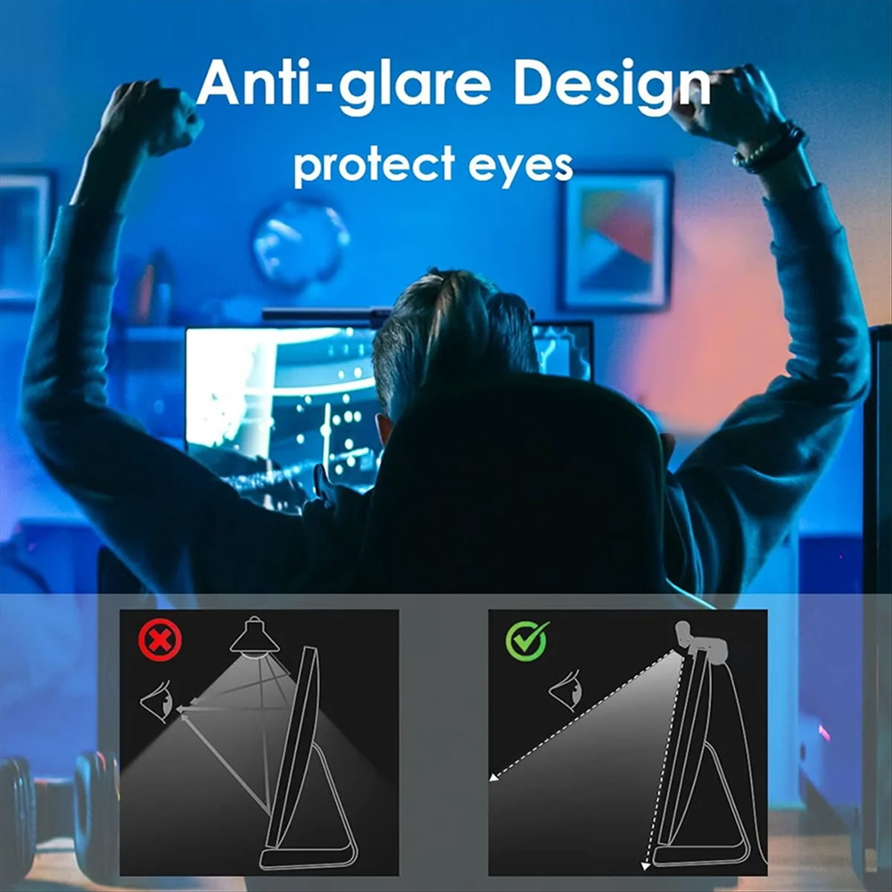 Lightbar Monitor Light Bar Scr - مراجعة Desk Setup On Bed وسعره