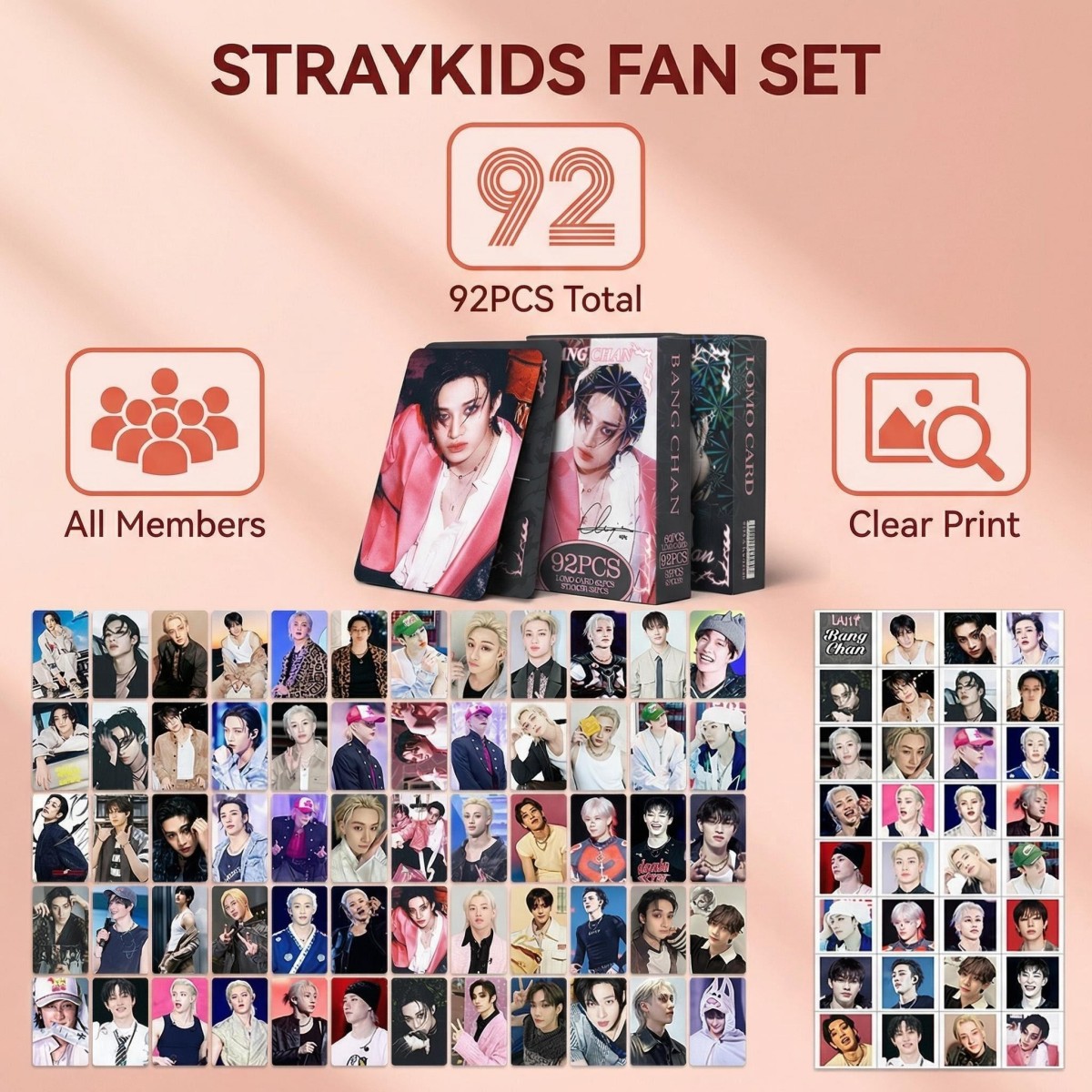 SKZ BangChan Theme Design Card - مراجعة Desk Setup Kit وسعره
