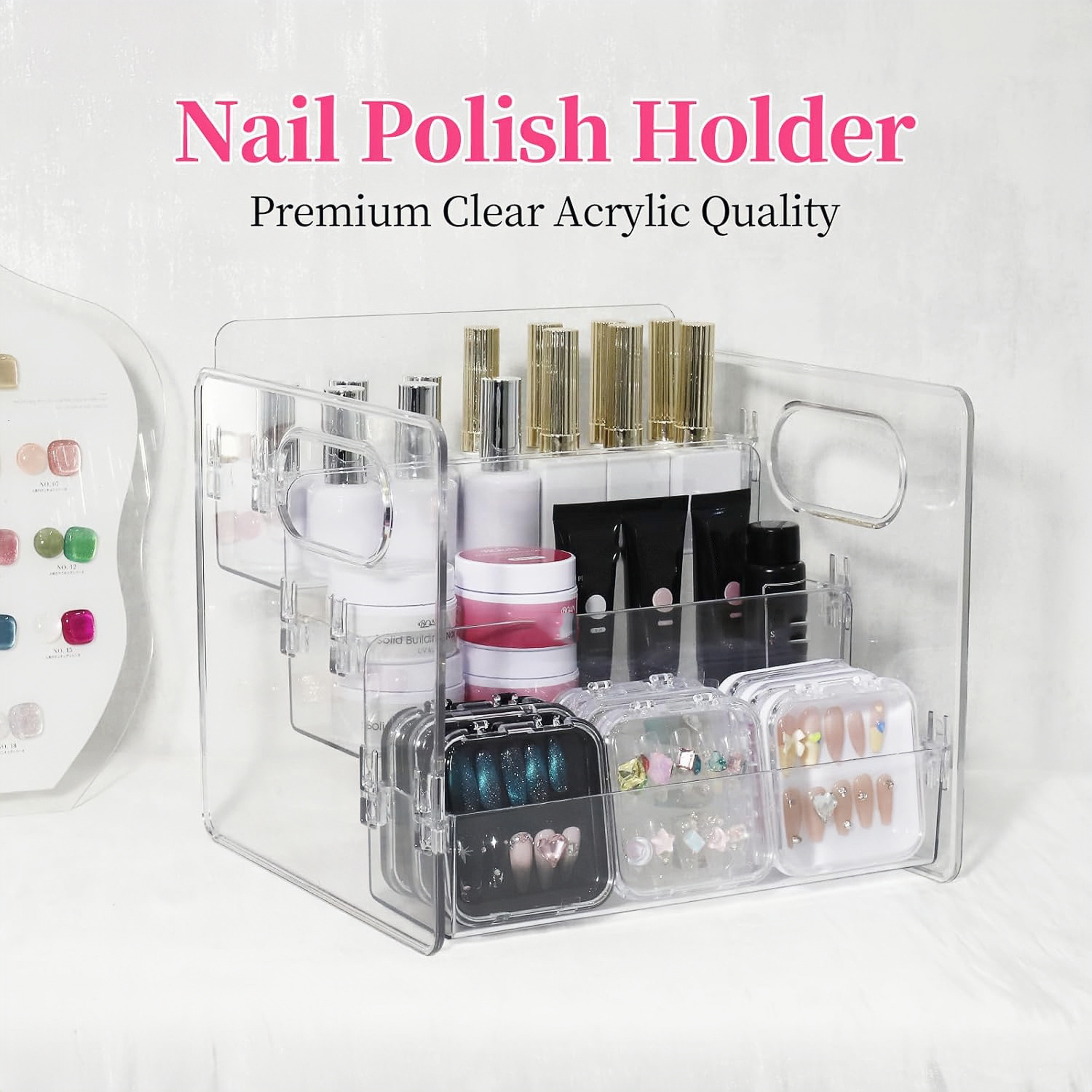 Cosmetics Desktop Storage Box, - مراجعة Desk Setup Productivity وسعره