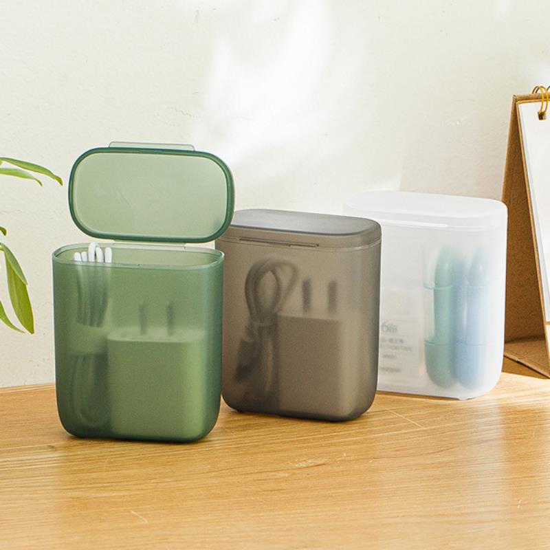 Data Cable Storage Box Earphon - مراجعة Desk Drawer Unit وسعره