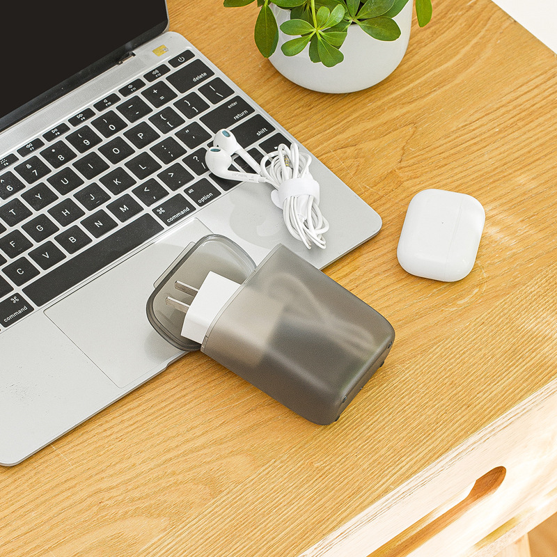 Data Cable Storage Box Earphon - مراجعة Desk Drawer Unit وسعره