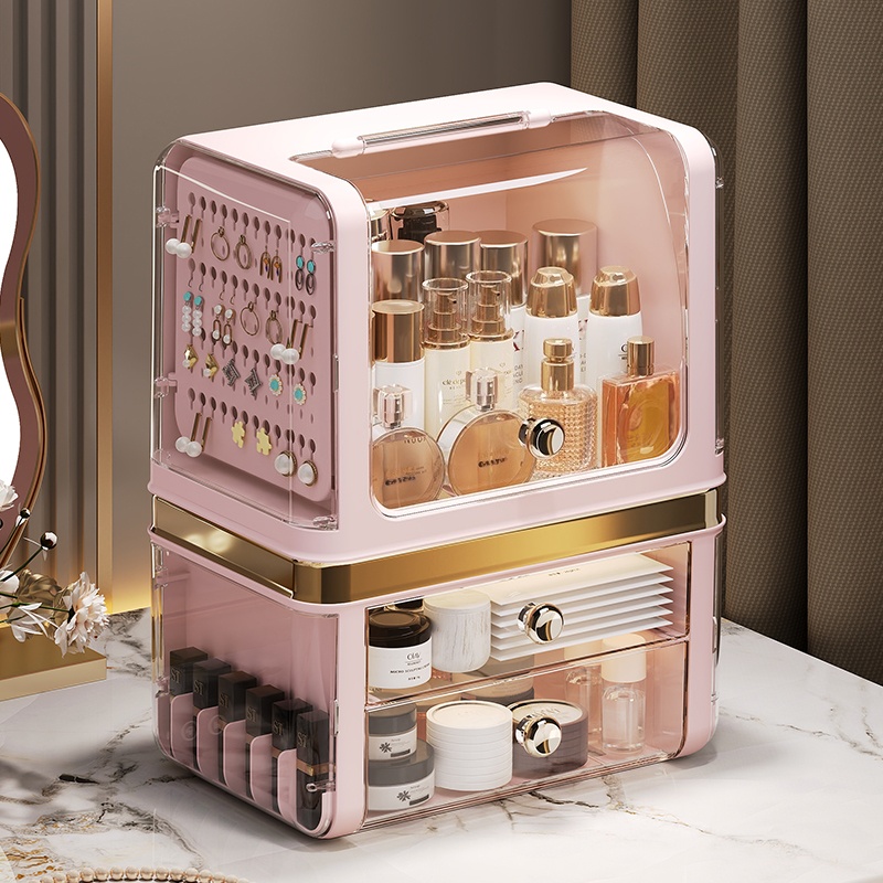 Storage box, cosmetics desktop - مراجعة Desk Setup Productivity وسعره