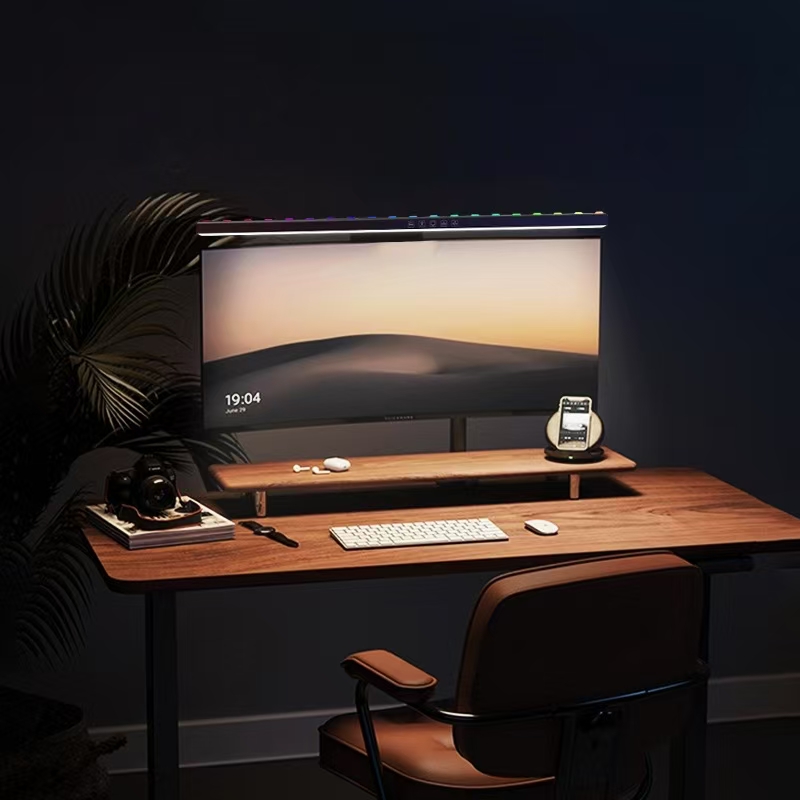 LED Monitor Light Hanging Desk - مراجعة Desk Setup On Bed وسعره