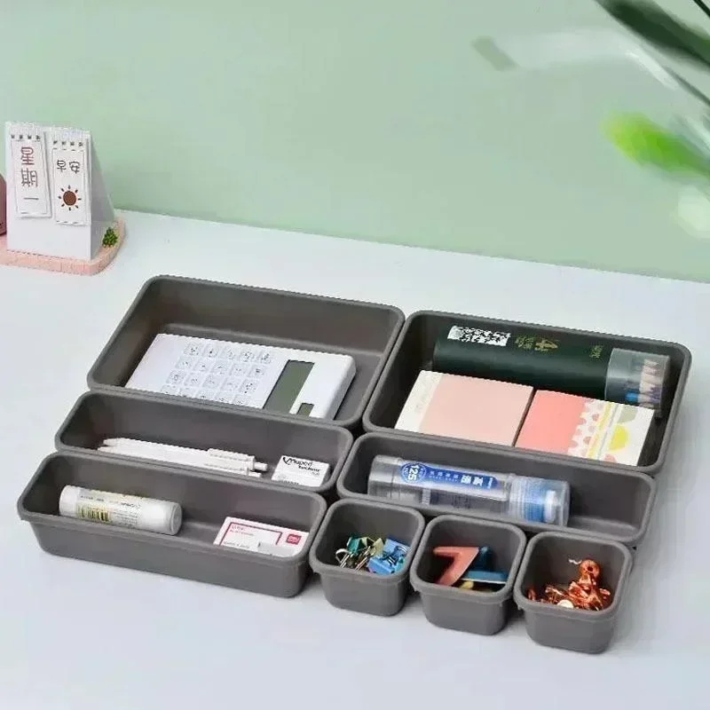 8-piece Set Drawer Organiser O - مراجعة Desk Setup Kit وسعره
