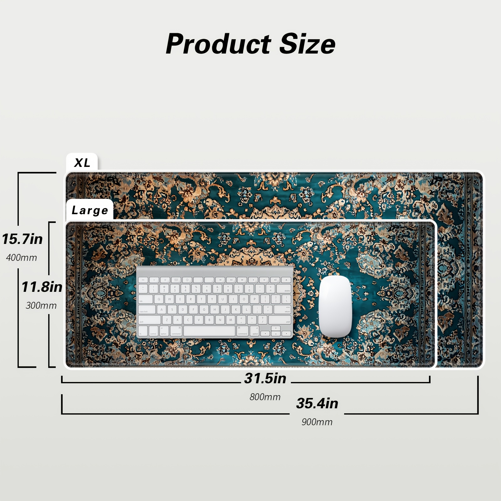 Extended Gaming Desk Mat Mouse - مراجعة Desk Setup Workspace وسعره