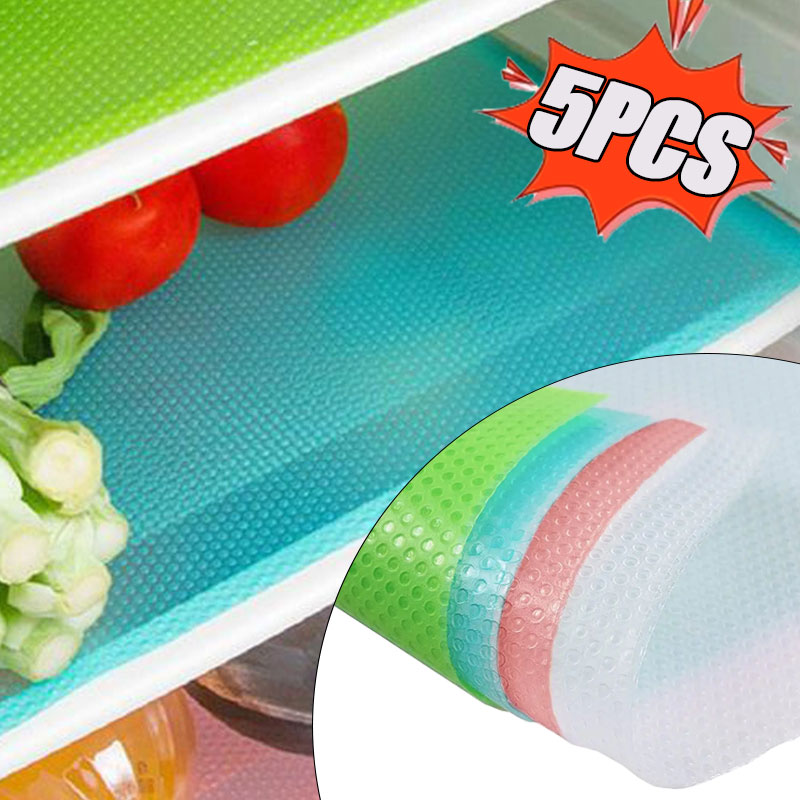 5/3/1PCS Refrigerator Mats Ref - مراجعة Desk Drawer Unit وسعره