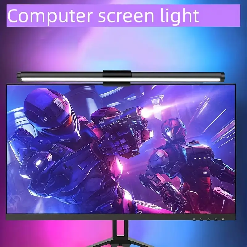 40CM RGB Atmosphere Table Lamp - مراجعة Desk Setup Modern وسعره