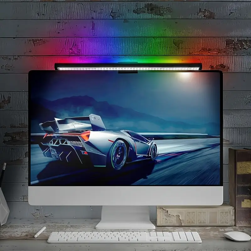 40CM RGB Atmosphere Table Lamp - مراجعة Desk Setup Modern وسعره