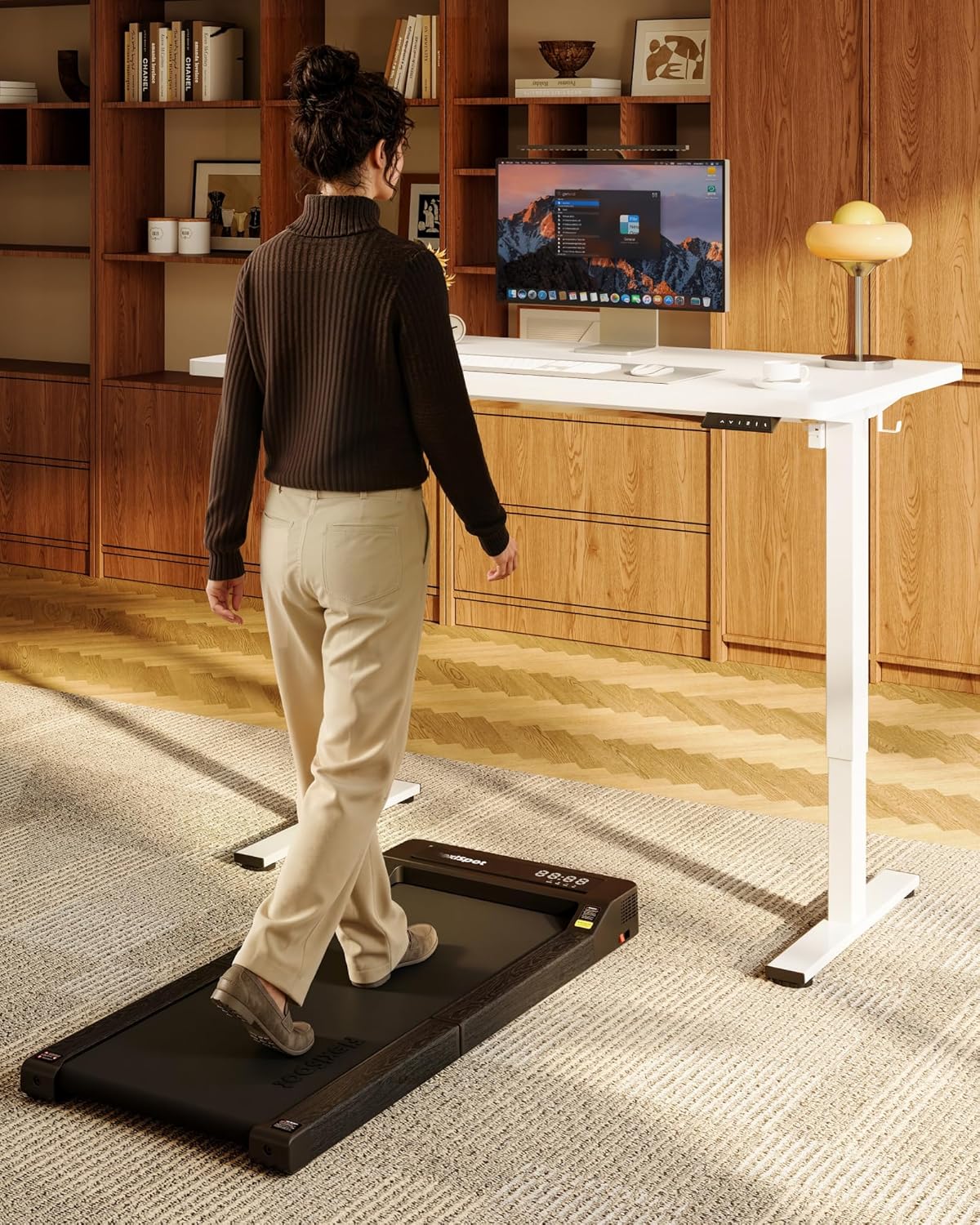 EN1 One-Piece Standing Desk, 4 - مراجعة Desk Setup One Monitor وسعره