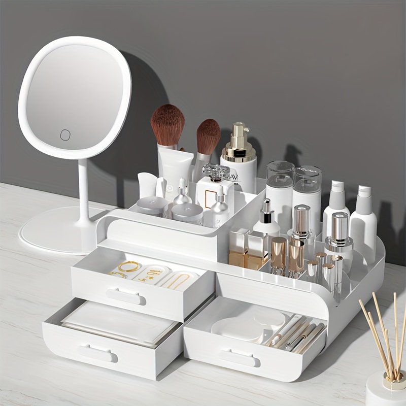 Makeup Storage Box Drawer Dorm - مراجعة Desk Drawer Unit وسعره
